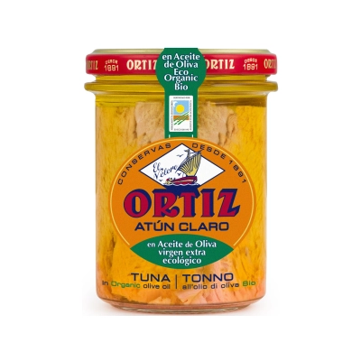 Komadi žutorepe tune u organskom ekstra devičanskom maslinovom ulju 220g